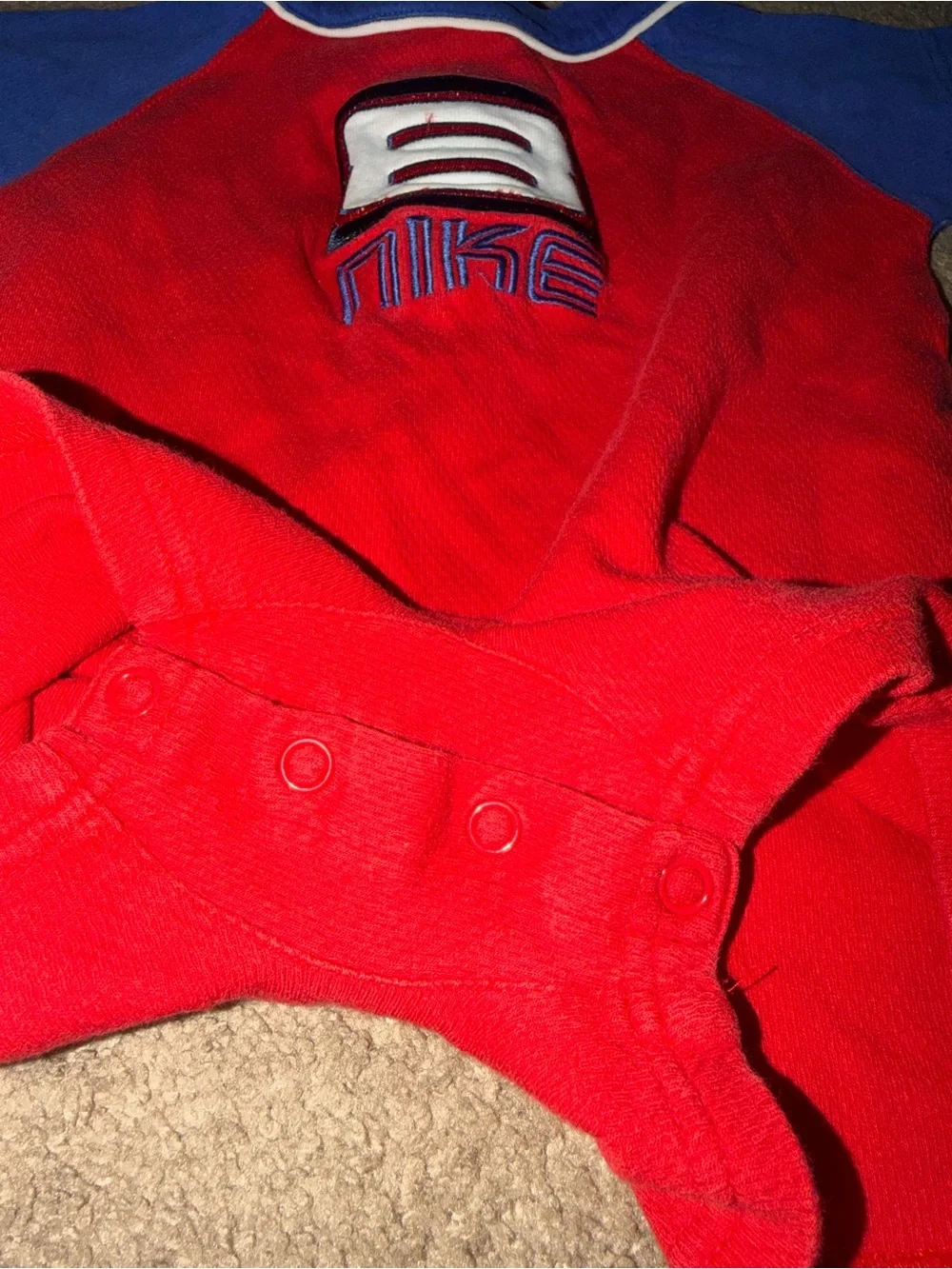 Nike vintage 90s baby romper one piece set 12 months